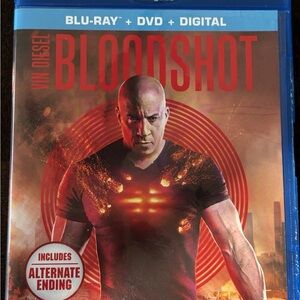 Bloodshot Blu-Ray DVD 2 Disk Set 2020 Vin Diesel Alternate Ending PG13 Superhero
